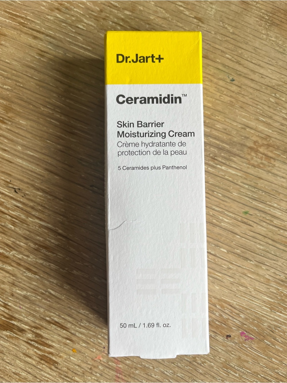 Dr. Jart+ Ceramidin Skin Barrier Moisturizing Cream — Yellow & White